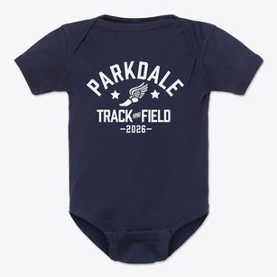 Parkdale Private School Track and Field Baby Onesie