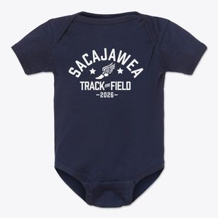 Sacajawea Middle School Track and Field Baby Onesie