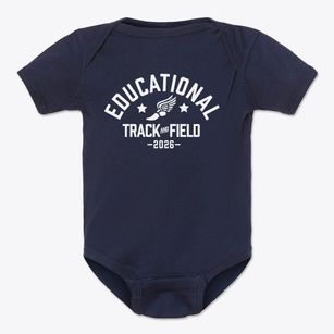Educational Advancement Academy Track and Field Baby Onesie