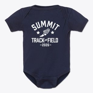 Summit High School Track and Field Baby Onesie