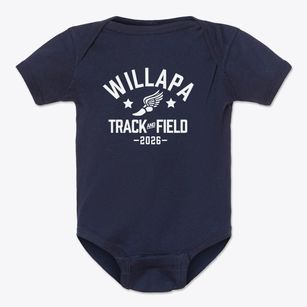 Willapa Community School Track and Field Baby Onesie