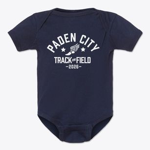 Paden City High School Track and Field Baby Onesie