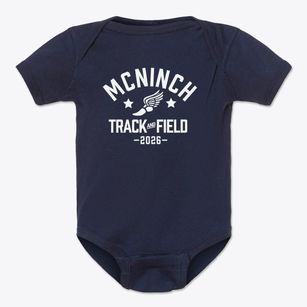Mcninch Elementary School Track and Field Baby Onesie