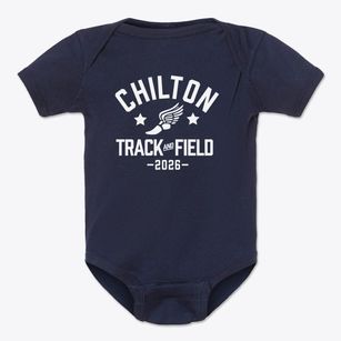 Chilton Middle School Track and Field Baby Onesie