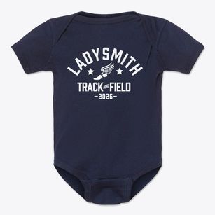 Ladysmith Elementary School Track and Field Baby Onesie