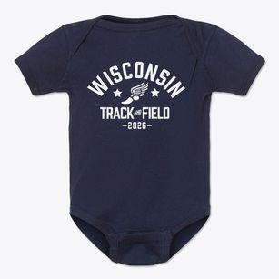 Wisconsin Academy Track and Field Baby Onesie