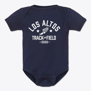 Los Altos Christian School Track and Field Baby Onesie