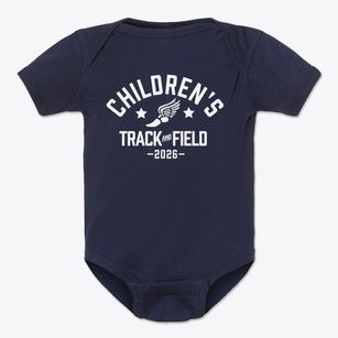 Children's Performing Arts Academy Track and Field Baby Onesie