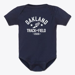 Oakland High School Track and Field Baby Onesie