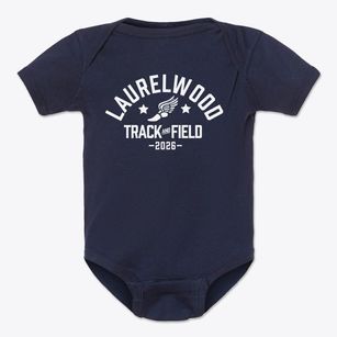 Laurelwood Elementary School Track and Field Baby Onesie