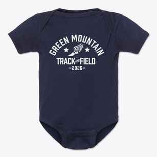 Green Mountain High School Track and Field Baby Onesie