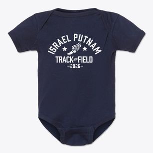 Israel Putnam Elementary School Track and Field Baby Onesie