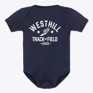 Westhill High School Track and Field Baby Onesie
