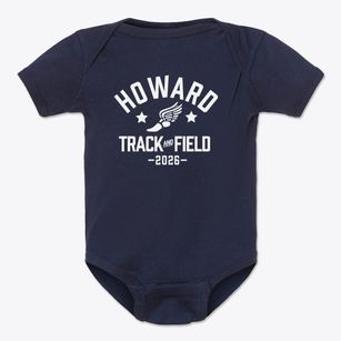 Howard Middle School Track and Field Baby Onesie