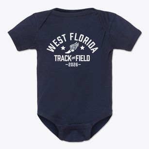 West Florida Christian School Track and Field Baby Onesie