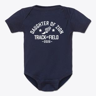 Daughter Of Zion Sda School Track and Field Baby Onesie
