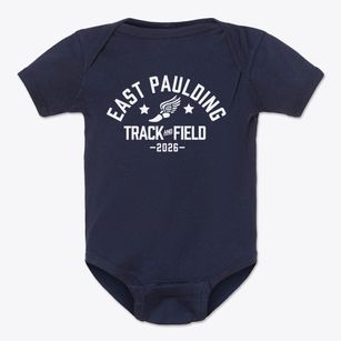 East Paulding Middle School Track and Field Baby Onesie