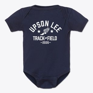 Upson Lee Pre-k Center Track and Field Baby Onesie
