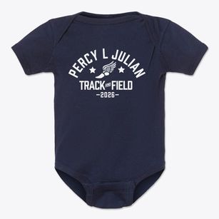 Percy L Julian Middle School Track and Field Baby Onesie