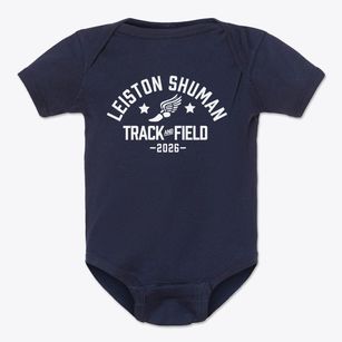Leiston Shuman Middle School Track and Field Baby Onesie