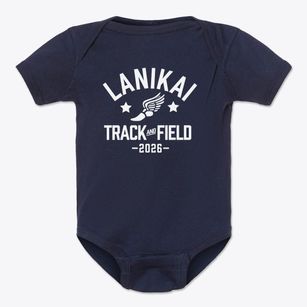 Lanikai Elementary Public Charter School Track and Field Baby Onesie