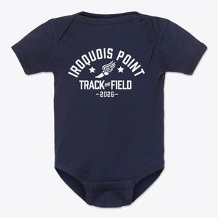 Iroquois Point Elementary School Track and Field Baby Onesie