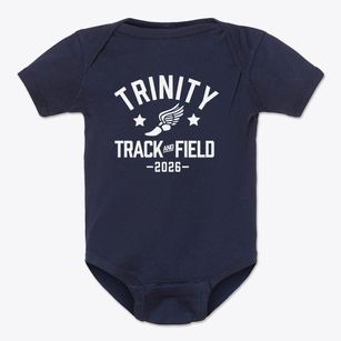 Trinity Lutheran School Track and Field Baby Onesie