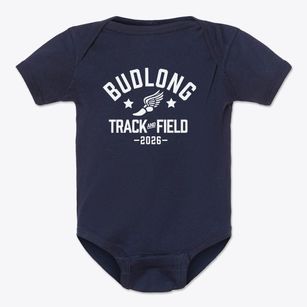 Budlong Elementary School Track and Field Baby Onesie