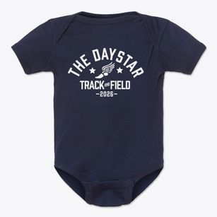 The Daystar School Track and Field Baby Onesie