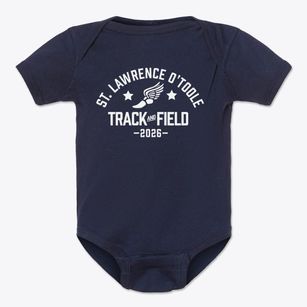 Saint Lawrence O'toole School Track and Field Baby Onesie