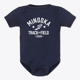 Minooka High School Track and Field Baby Onesie