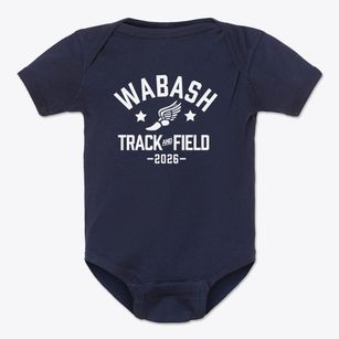 Wabash Middle School Track and Field Baby Onesie