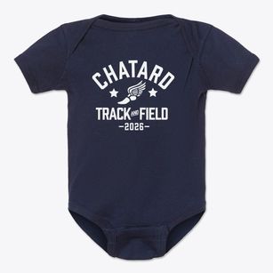 Bishop Chatard High School Track and Field Baby Onesie