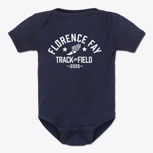 Florence Fay Elementary School 21 Track and Field Baby Onesie