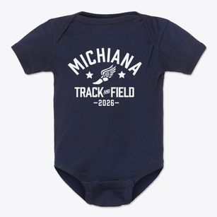 Michiana Christian School Track and Field Baby Onesie