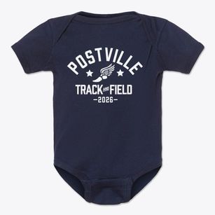 John R. Mott High School Track and Field Baby Onesie