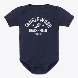 Tanglewood Elementary School Track and Field Baby Onesie