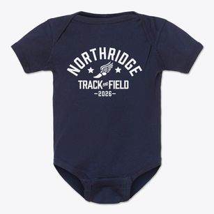 Northridge Elementary School Track and Field Baby Onesie