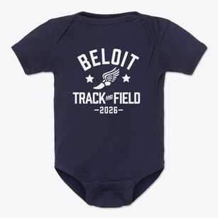 Beloit Elementary School Track and Field Baby Onesie