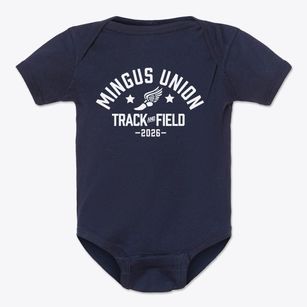 Mingus Union High School Track and Field Baby Onesie