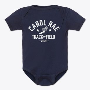 Carol Rae Elementary School Track and Field Baby Onesie