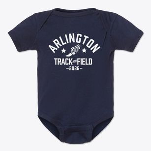 Arlington Elementary School Track and Field Baby Onesie