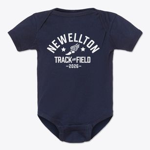 Newellton School Track and Field Baby Onesie