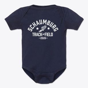 Henry Schaumburg Elementary School Track and Field Baby Onesie