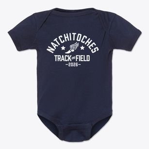 Natchitoches Central High School Track and Field Baby Onesie