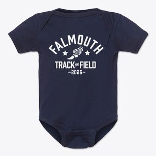Falmouth High School Track and Field Baby Onesie