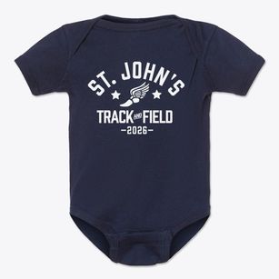 St. John's Catholic School Track and Field Baby Onesie