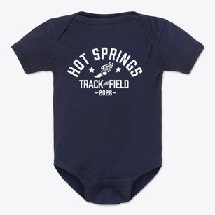 Hot Springs High School Track and Field Baby Onesie