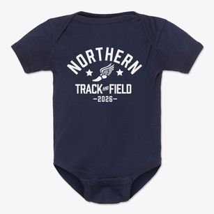 Northern Middle School Track and Field Baby Onesie