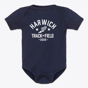Harwich High School Track and Field Baby Onesie